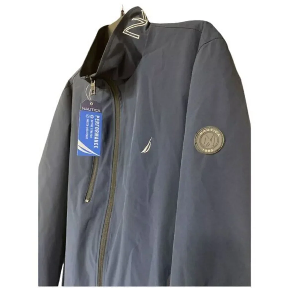 NAUTICA Full Zip AEROLAYER Windbreaker Golf Jacket Men Size XXL 2X New with tags - Picture 8 of 16